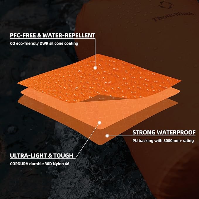 Thous Winds Waterproof Dry Bag, 30D Lightweight Dry Storage, 12L/24L/36L Roll - Image 4
