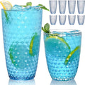 BELLAFORTE Shatterproof Plastic Tumbler Set – Laguna Beach 19oz Tall & 12oz by BELLAFORTE
