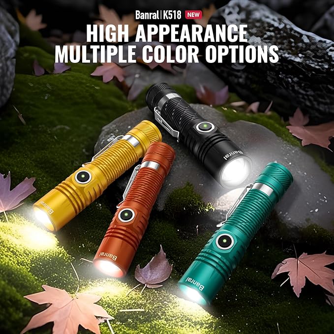 Banral Rechargeable Tactical Flashlights, High Lumens Small Mini USB-C LED - Image 9