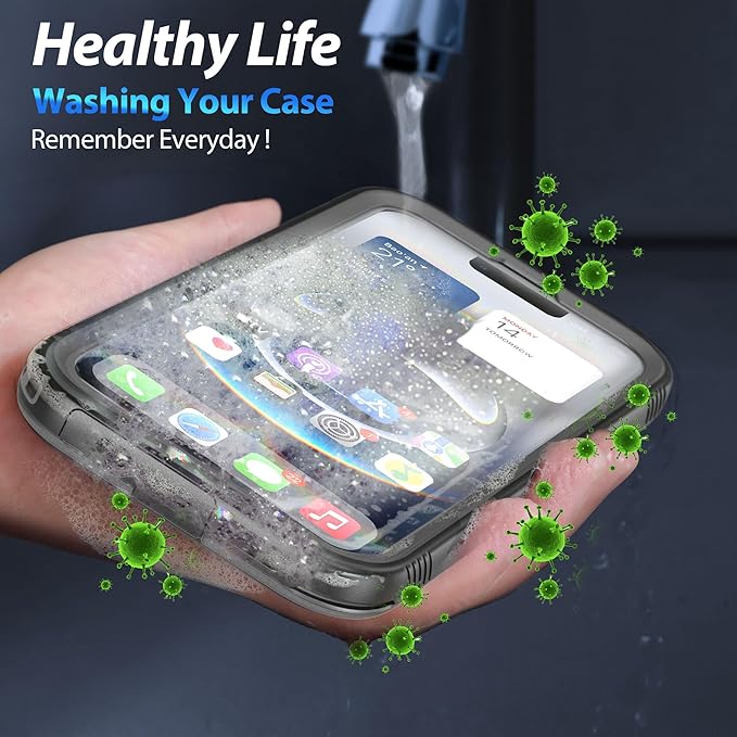 SPORTLINK for iPhone 16e/17e Case, IP68 Waterproof Military Protective Full - Image 4