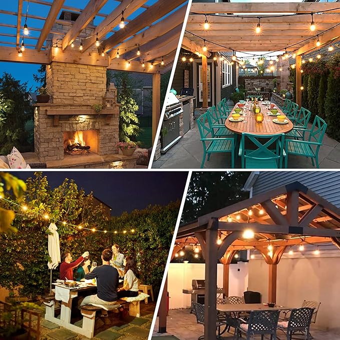 BRIMAX 12FT Outdoor String Lights - Image 6