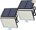 JACKYLED Motion Solar Lights Outdoor, 113 LED Cool White Bright Solar Flood by JACKYLED