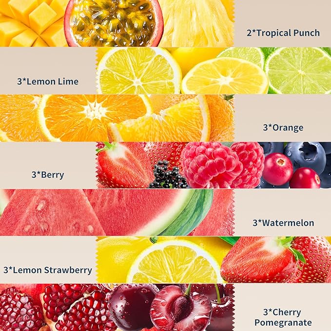 Electrolytes Powder Packets Sugar Free Hydration Packets, 7 Flavors Liquid - Image 8