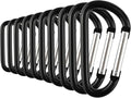 SWATOM Aluminum Carabiner Clip Snap Hook Keyring 1.5/1.9/2.2/2.4/2.8 Inch by SWATOM