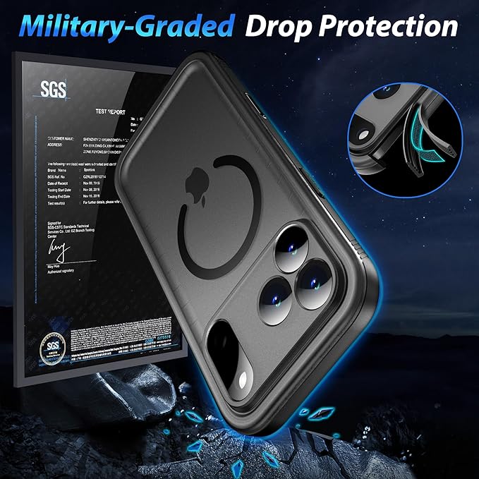 SPORTLINK for iPhone 17 Pro Max Case, IP68 Waterproof Military Protective Full - Image 5