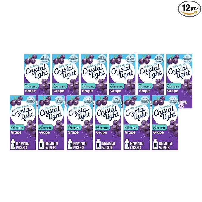 Crystal Light On The Go Energy Grape by CrystalLight