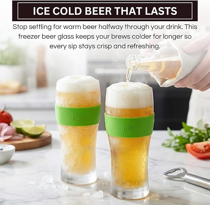 Frozen Pint Beer Glasses - Image 3