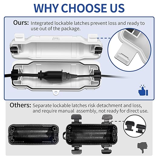 3 Pack Outdoor Extension Cord Safety Cover - Image 6