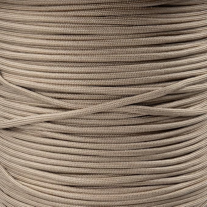 Paracord Planet Solid Color 550lb Paracord – 7 Strand Type III Nylon Cord by ParacordPlanet