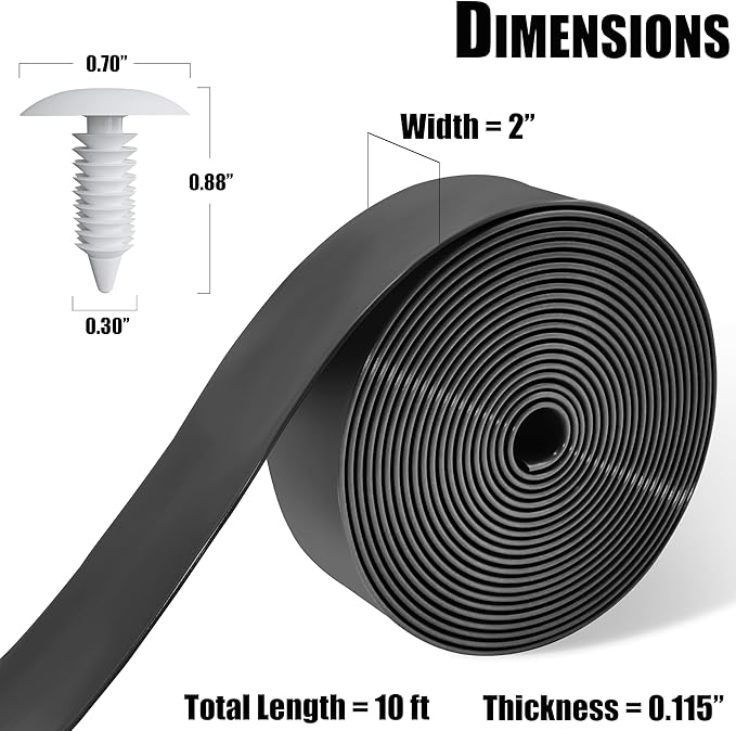 Vinyl Straps for Patio Chair Repair Kit 2'' Wide 10 Ft Long Replacement Straps - Image 2