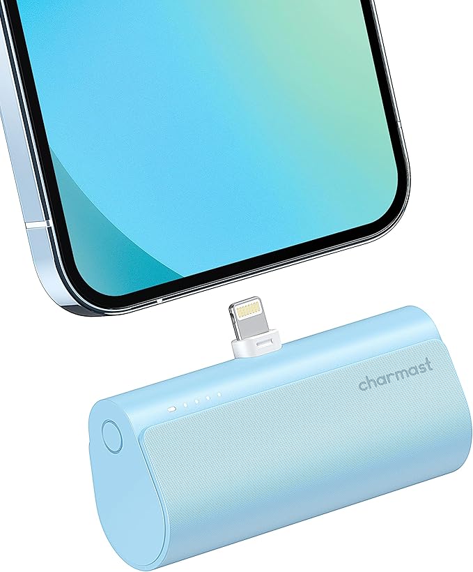 charmast Small Portable Charger 5000mAh, Ultra-Compact 20W PD Fast Charging by Charmast