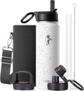 Coolflask Water Bottle 24 oz Insulated by Coolflask