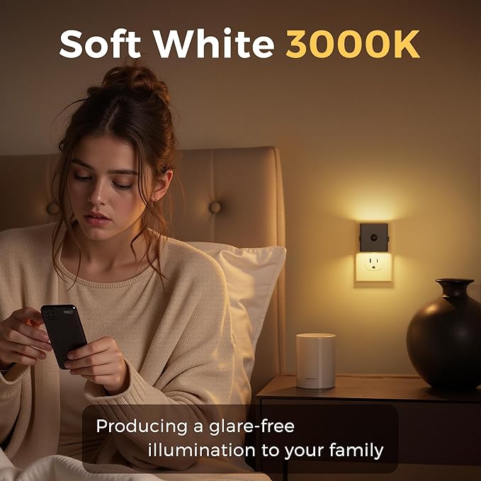 L LOHAS LED Motion Sensor Night Light, Plug in Night Light - Image 7