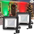 L LOHAS LED Red and Green Christmas Flood Light Outdoor,    by LLOHASLED