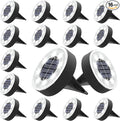 Joomer Solar Ground Lights, 16 Pack 8 LED Solar Lights Outdoor IP68 Waterproof by Joomer