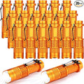 Fumete 20 Pieces LED Flashlight Mini 3 Mode Tactical Torch Small Water by Fumete