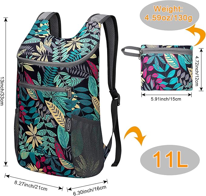 G4Free Lightweight Packable Hiking Backpack - Image 3