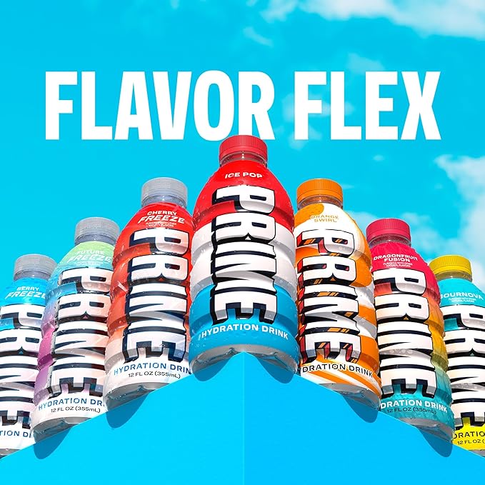 PRIME HYDRATION Variety, Dragonfruit Fusion, & Future Freeze Sports Drinks - Image 7