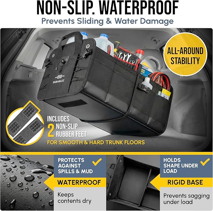Trunk Organizer 5-Section Modular XL Car Storage System – Extra Large Cargo - Image 7
