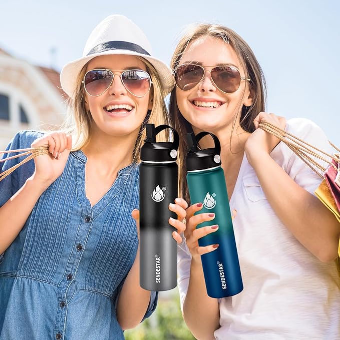 Insulated Water Bottle 24 oz - Image 8