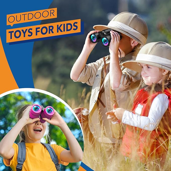 Boy Toys Ages 3-8: Kids Binoculars - Image 3