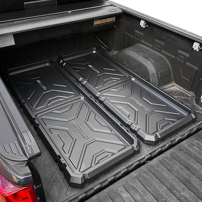 Slide-Out Truck Bed Organizer Tray, Heavy Duty Cargo Storage System - Image 2