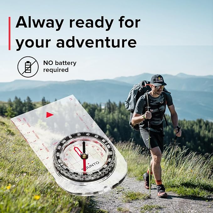 SUUNTO A-30 Compass: Compact, hiking compass - Image 7