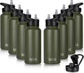 HASLE OUTFITTERS 32 oz Insulated Water Bottle Stainless Steel Double Walled by HASLEOUTFITTERS