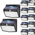 Solar Outdoor Lights, 12 Packs Solar Motion Sensor Security Lights by Peasur