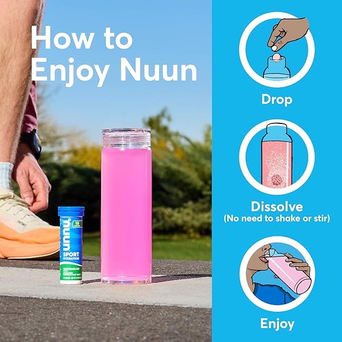Nuun, Electrolyte Drink Tabs Lemon Lime, 1.9 Ounce - Image 6