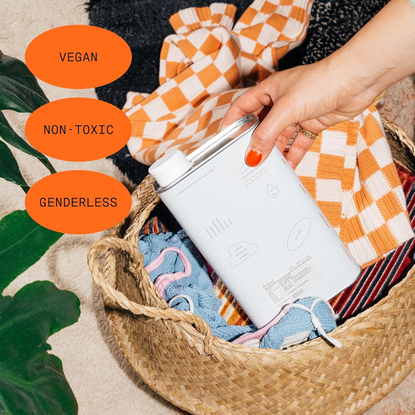 DedCool Liquid Laundry Dedtergent | 01 Taunt | Luxurious Long-Lasting Signature Scent Detergent | Effective Stain Removal | Infused with Natural Essential Oils | Non-Toxic | 60 Washes | 32 fl oz