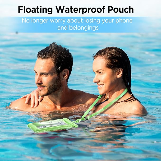CACOE Floating Universal Waterproof Phone case 2 Pcs-Up to 7.0", Phone Pouch - Image 2