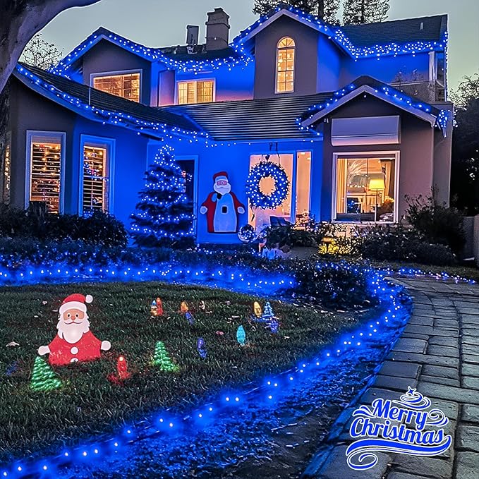JMEXSUSS 2 Pack Solar String Lights Outdoor Waterproof, Total 400 LED 151FT - Image 2