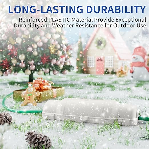 9 Pack Outdoor Extension Cord Safety Cover - Image 6