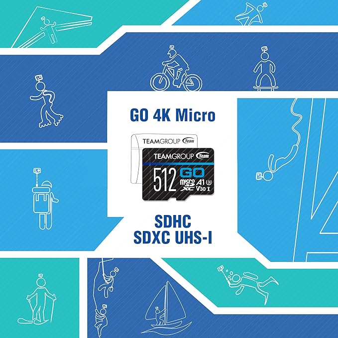TEAMGROUP GO Card 1TB MicroSDXC UHS-I U3 V30 4K - Image 5