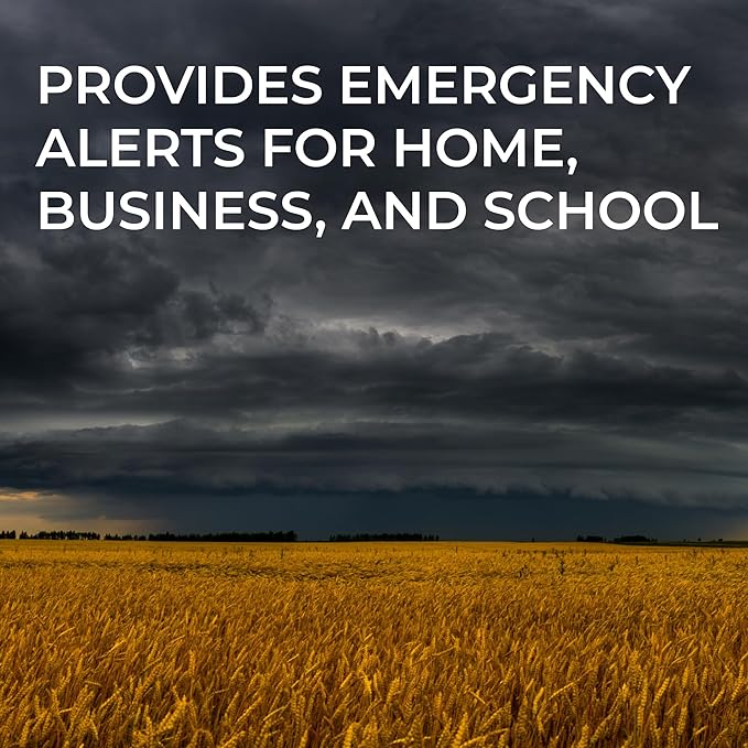 Midland - WR400 Weather Radio Deluxe - NOAA Emergency Alert Scanner – Home Use - Image 6
