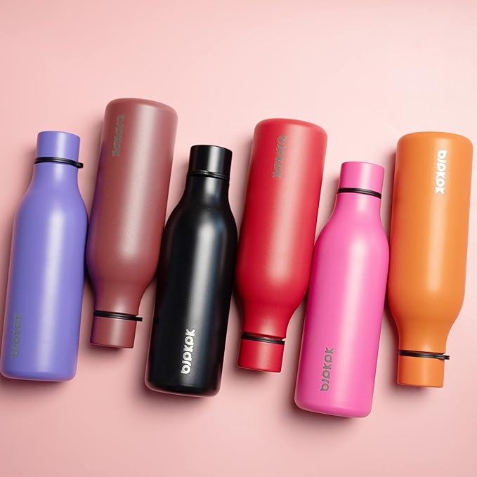 BJPKPK Insulated Water Bottles, 18 oz Stainless Steel Metal Water Bottle - Image 5