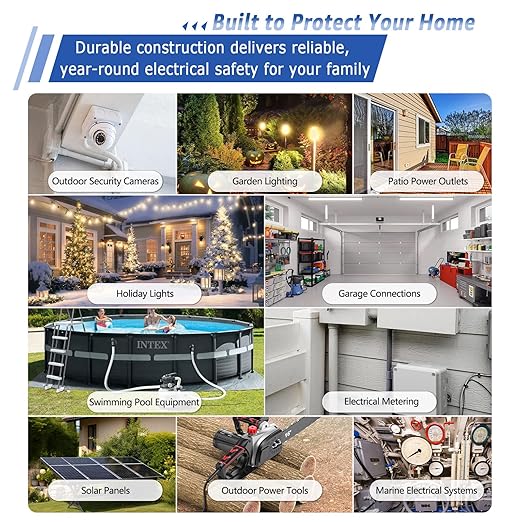 NineLeaf White Junction Box, IP65 Waterproof ABS Plastic Electrical Enclosure - Image 5