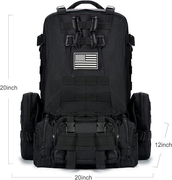 Large Military Tactical Backpack - Image 9