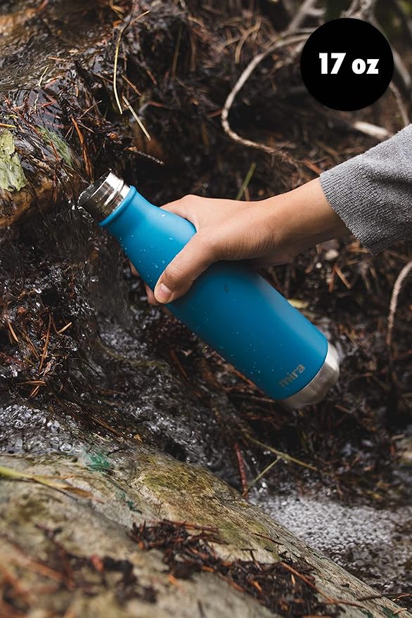 MIRA 2 Pack 17 oz Insulated Water Bottle - Image 2
