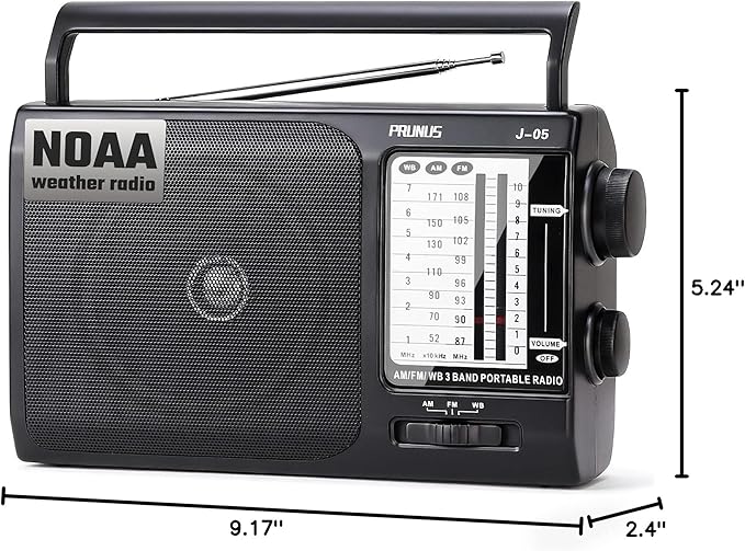 NOAA Weather AM FM Portable Radio - Image 8