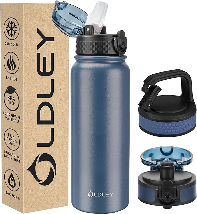Oldley Insulated Water Bottle 20oz Water Bottles by OLDLEY