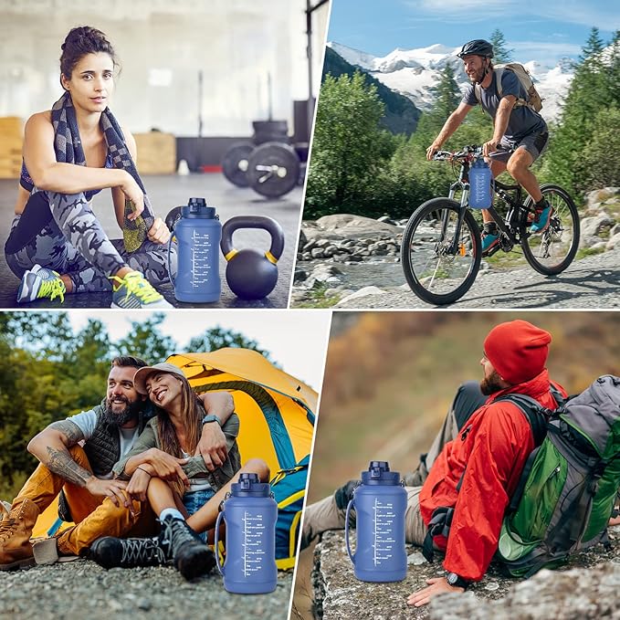 Collapsible Water Bottles, 2L/64OZ travel water bottle Bottle - Image 6