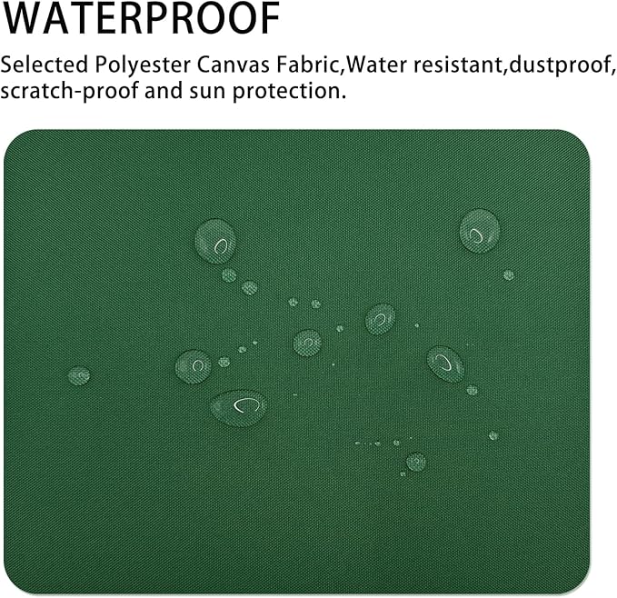 Gheeidau Canvas Repair Patch 9×11 Inch 3Pcs Waterproof Self-Adhesive Fabric - Image 2