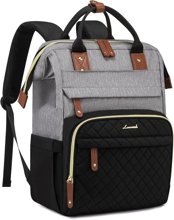 LOVEVOOK Laptop Backpack for Women, 15.6'' Waterproof Nurse Bag Teacher Work by LOVEVOOK