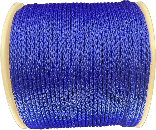 #8 X 1000' Blue Hollow Braid POLYPRO Rope - Image 2