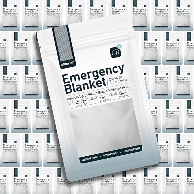 Altland 50 Pack of Emergency Blankets - Image 6