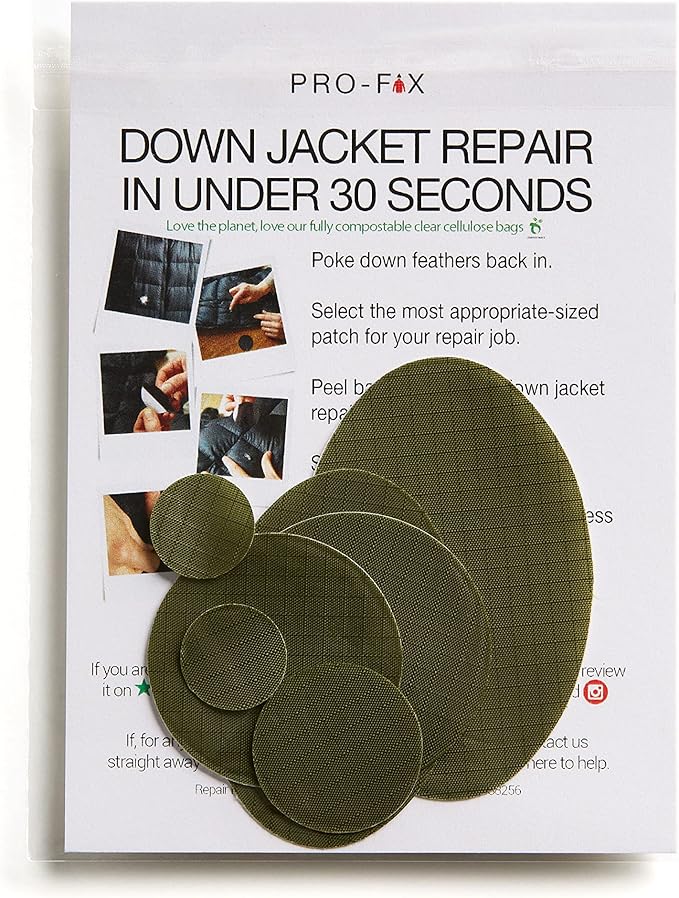 Self-Adhesive Waterproof Repair Patch Kit by DownJacketRepair