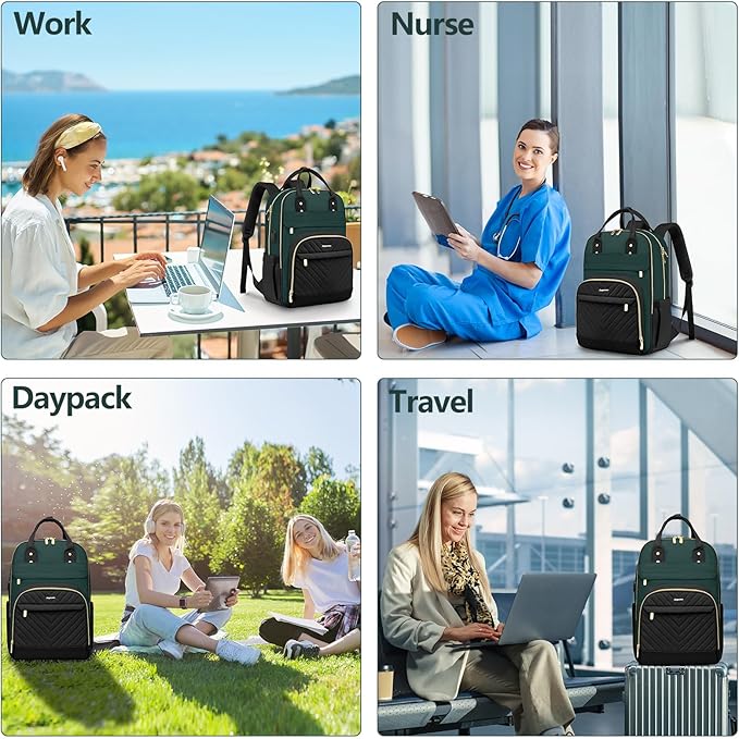 Laptop Backpack for Women Work Bag - Image 7