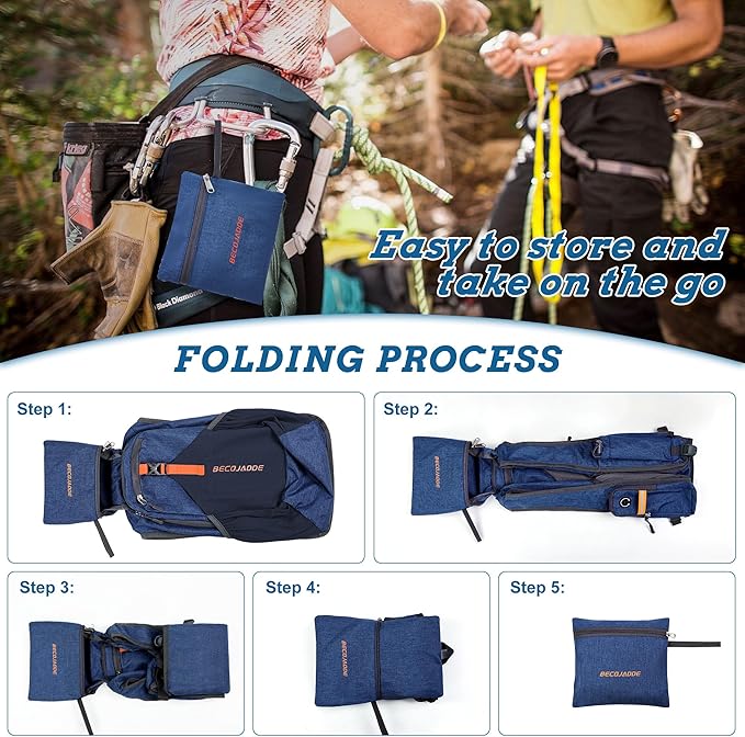 BECOJADDE 20L Small Hiking Backpack - Image 6